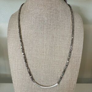 Park Lane Wisp Necklace - Elegant Silver Beaded Necklace